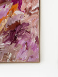 Pink Rain - FRAMED in OAK, 'Finding Joy' Collection