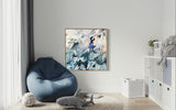 Blue Eye - Framed in OAK