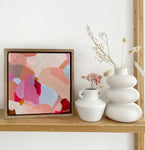 Open Heart - FRAMED in OAK