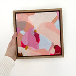 Open Heart - FRAMED in OAK