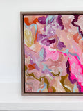 Growing Boldly - Linen, Framed in OAK (Available via FETCH Store)