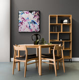 Electric Heart - FRAMED in Black Oak