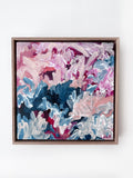 Love Story - Linen, Framed in OAK