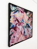 Electric Heart - FRAMED in Black Oak