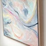 Marble Universe - FRAMED in OAK