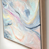 Marble Universe - FRAMED in OAK