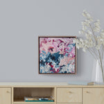 Love Story - Linen, Framed in OAK